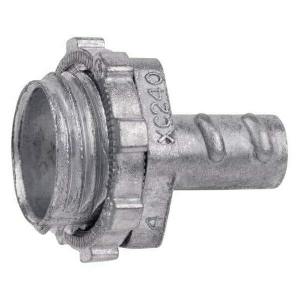 Abb Steel City XC242-1 Conduit Connector, 3/4 in, Zinc 90442